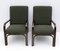 Art Deco Italian Green Boucle Armchairs and Small Sofa, 1930s, Set of 3, Image 12