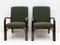 Art Deco Italian Green Boucle Armchairs and Small Sofa, 1930s, Set of 3 11