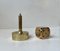 Mid-Century Desk Sculpture of Dice in Bronze, 1950s 3