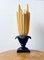 Lámpara de mesa Athena Flaming Torch de Georgia Jacob. Francia, años 70, Imagen 6