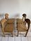 Midd-Cency Kiefernholz Chairs attributed to Rainer Daumiller, Set of 4 2