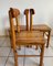 Mid-Centency Kiefernholz Chairs attributed to Rainer Daumiller 70s, Set of 3 9