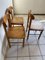 Mid-Centency Kiefernholz Chairs attributed to Rainer Daumiller 70s, Set of 3 5