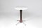 Lampada da tavolo in acciaio inossidabile in marmo, Francia, anni '50, Immagine 6