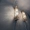 Murano Eisglas Wandlampen von Kaiser Leuchten, 1970er, 2er Set 29