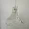 Lámpara colgante italiana de cristal de Murano de Mazzega, años 70, Imagen 19