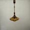 Lámpara colgante Mid-Century de vidrio, años 70, Imagen 17