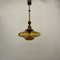 Mid-Century Glass Pendant Lamp, 1970s 5