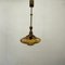 Lámpara colgante Mid-Century de vidrio, años 70, Imagen 6