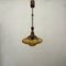 Lámpara colgante Mid-Century de vidrio, años 70, Imagen 14