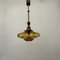 Lámpara colgante Mid-Century de vidrio, años 70, Imagen 12