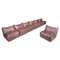 Bambole Chairs & Modular Sofa Set for B&b attributed to Mario Bellini, Italy 1970s, Set of 7, Image 1