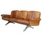 Ds-31 3-Seater Sofa in Patinated Cognac Leather from de Sede, Switzerland, 1970s 1