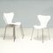 White 3107 Series Dining Chairs attributed to Arne Jacobsen for Fritz Hansen, 2015, Set of 6 5