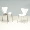 White 3107 Series Dining Chairs attributed to Arne Jacobsen for Fritz Hansen, 2015, Set of 6, Image 5