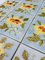 Art Nouveau Glazed Yellow Rose Tile from Belga, 1930s, Image 10