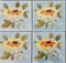 Art Nouveau Glazed Yellow Rose Tile from Belga, 1930s, Image 3