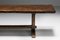 Early 20th Century Brutalist Rustic Dining Table, France 10