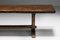 Early 20th Century Brutalist Rustic Dining Table, France, Image 10