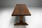 Early 20th Century Brutalist Rustic Dining Table, France 13