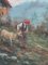 Bonfatti, Shepherdess, 20th Century, Oil on Canvas 6