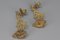 Art Nouveau French Piano Candleholders, 1950s, Set of 2, Image 12