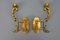 French Rococo Piano Wall Sconces Swivel Candleholders, 1900s, Set of 2, Image 10