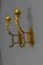 French Rococo Piano Wall Sconces Swivel Candleholders, 1900s, Set of 2, Image 19