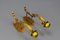 French Rococo Piano Wall Sconces Swivel Candleholders, 1900s, Set of 2, Image 6