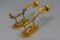 French Rococo Piano Wall Sconces Swivel Candleholders, 1900s, Set of 2, Image 8