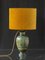 Gouda Art Nouveau–Art Deco Table Lamp with Velvet Shade, 1921 4