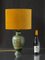 Gouda Art Nouveau–Art Deco Table Lamp with Velvet Shade, 1921 2