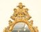 Antike florentinische Rokoko Spiegel aus Vergoldetem Holz, 19. Jh., 2er Set 4