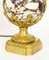 Lámpara de mesa Ormolu francesa antigua de mármol, década de 1860, Imagen 8