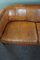 Brown Leather 2.5 Seater Sofa 5