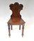 Victorian Hall Chair Mahogany, 1860s 1