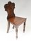 Victorian Hall Chair Mahogany, 1860s 2