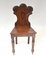 Victorian Hall Chair Mahogany, 1860s, Image 4