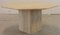 Mid-Century Travertine Coffee Table 2