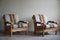 Danish Modern Lounge Chairs in Oak attributed to Henning Kjærnulf, 1960s, Set of 2, Image 15