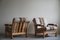 Danish Modern Lounge Chairs in Oak attributed to Henning Kjærnulf, 1960s, Set of 2 9