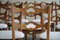 Danish Modern Dining Chairs in Oak & Bouclé by Henning Kjærnulf, 1960s, Set of 10 7