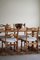 Danish Modern Dining Chairs in Oak & Bouclé by Henning Kjærnulf, 1960s, Set of 10 19