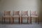 Dining Chairs attributed to Karl Schrøder for Fritz Hansen, 1930s, Set of 4, Image 5