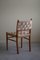 Dining Chairs attributed to Karl Schrøder for Fritz Hansen, 1930s, Set of 4, Image 10