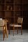 Dining Chairs attributed to Karl Schrøder for Fritz Hansen, 1930s, Set of 4 3