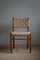 Dining Chairs attributed to Karl Schrøder for Fritz Hansen, 1930s, Set of 4, Image 14