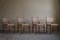 Dining Chairs attributed to Karl Schrøder for Fritz Hansen, 1930s, Set of 4 6