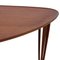 Triangular Coffee Table in Teak, 1960s 5