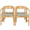 Set Hans Wegner Pp208 Dining Chairs in Beech (4), 1980s 1